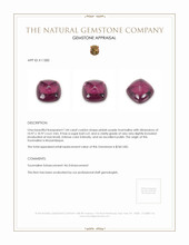 7.44 Ct. Tourmaline from Mozambique Appraisal