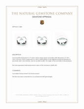 3.19 Ct. Cabochon Tourmaline from Mozambique Appraisal