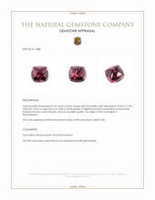 3.52 Ct. Cabochon Tourmaline from Mozambique Appraisal