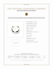 3.30 Ct. Cabochon Tourmaline from Mozambique Scan Report
