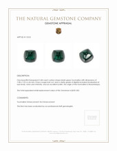 3.48 Ct. Tourmaline from Mozambique Appraisal