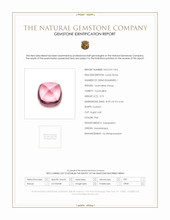 3.73 Ct. Tourmaline from Mozambique Scan Report