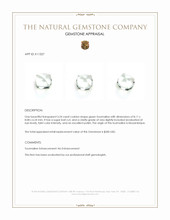 3.24 Ct. Cabochon Tourmaline from Mozambique Appraisal