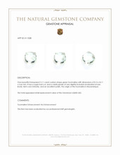 3.11 Ct. Cabochon Tourmaline from Mozambique Appraisal