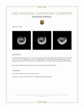 1.31 Ct. Cabochon Tourmaline from Mozambique Appraisal