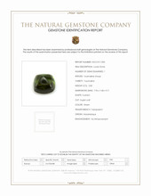 2.82 Ct. Cabochon Tourmaline from Mozambique Scan Report