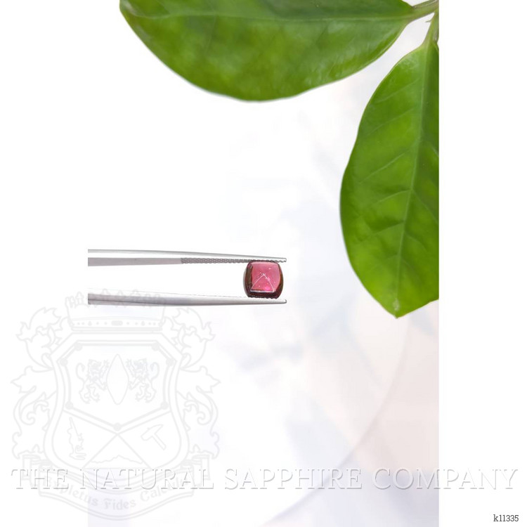 2.90 Ct. Reddish Purple Cabochon Tourmaline from Mozambique