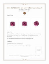 2.95 Ct. Cabochon Tourmaline from Mozambique Appraisal