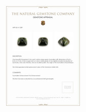 3.44 Ct. Tourmaline from Mozambique Appraisal