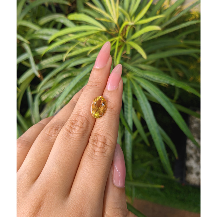 3.66 Ct. Citrine from Brazil