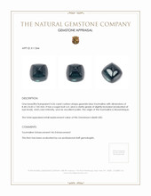 4.26 Ct. Tourmaline from Mozambique Appraisal