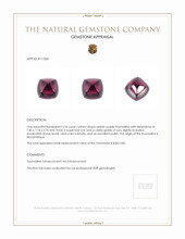 3.56 Ct. Tourmaline from Mozambique Appraisal
