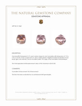 3.72 Ct. Cabochon Tourmaline from Mozambique Appraisal