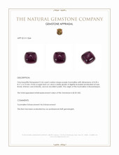2.56 Ct. Cabochon Tourmaline from Mozambique Appraisal