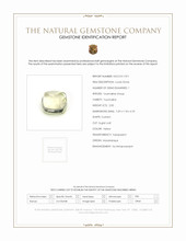 2.00 Ct. Cabochon Tourmaline from Mozambique Scan Report