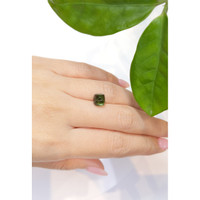3.50 Ct. Cabochon Tourmaline from Mozambique Life Style