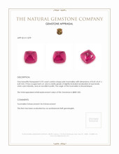 3.92 Ct. Tourmaline from Mozambique Appraisal
