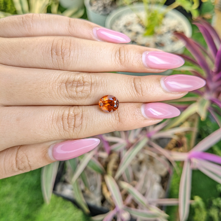 3.20 Ct. Hessonite Garnet from Madagascar