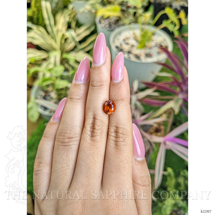 3.20 Ct. Hessonite Garnet from Madagascar