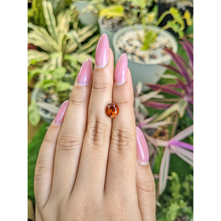 3.20 Ct. Hessonite Garnet from Madagascar