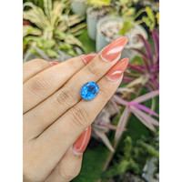 6.94 Ct. Topaz from Ceylon (Sri Lanka) Life Style