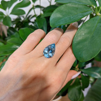 7.48 Ct. Aquamarine from Brazil Life Style