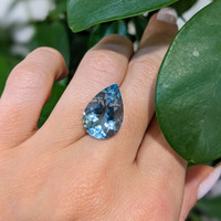 7.48 Ct. Aquamarine from Brazil Life Style