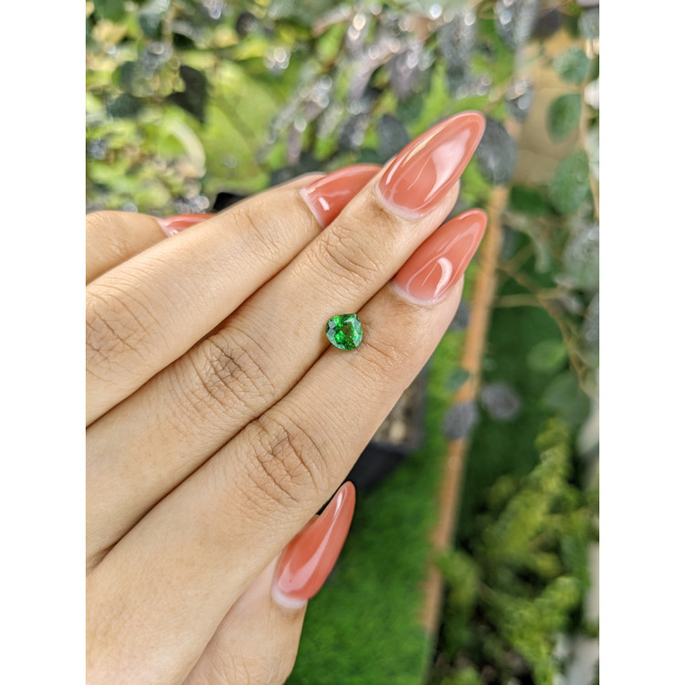 0.84 Ct. Tsavorite Garnet from Madagascar
