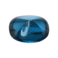 1.61 Ct. Cabochon Cobalt Spinel from Ceylon (Sri Lanka) Video