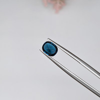 1.61 Ct. Cabochon Cobalt Spinel from Ceylon (Sri Lanka) Life Style