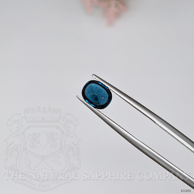 1.61 Ct. Cabochon Cobalt Spinel from Ceylon (Sri Lanka)