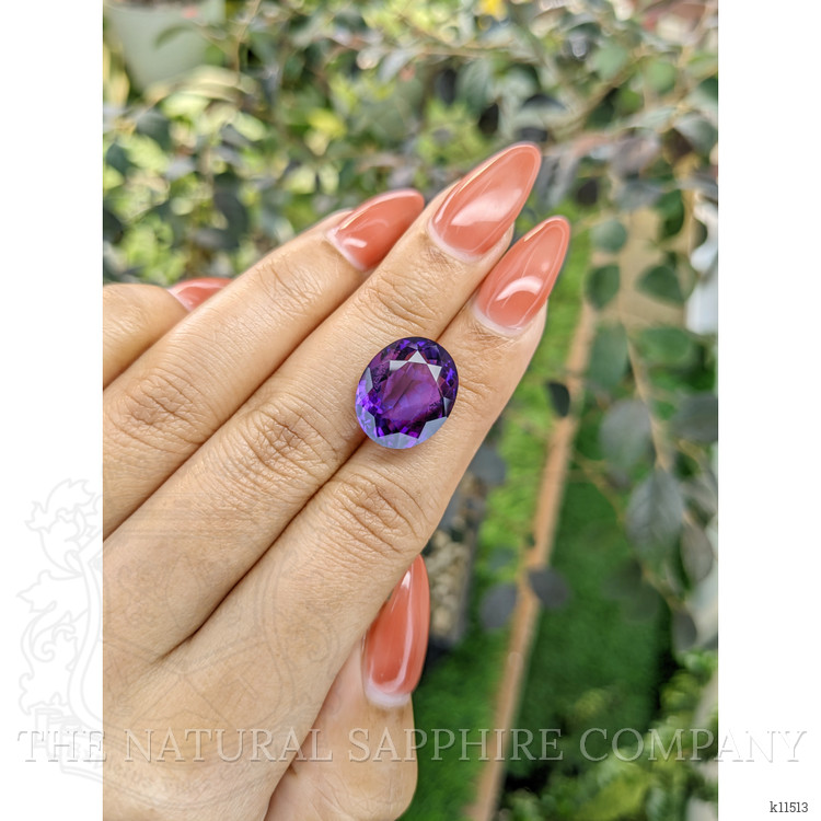 10.12 Ct. Amethyst from Ceylon (Sri Lanka)