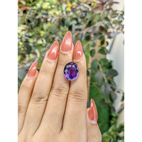 10.12 Ct. Amethyst from Ceylon (Sri Lanka) Life Style