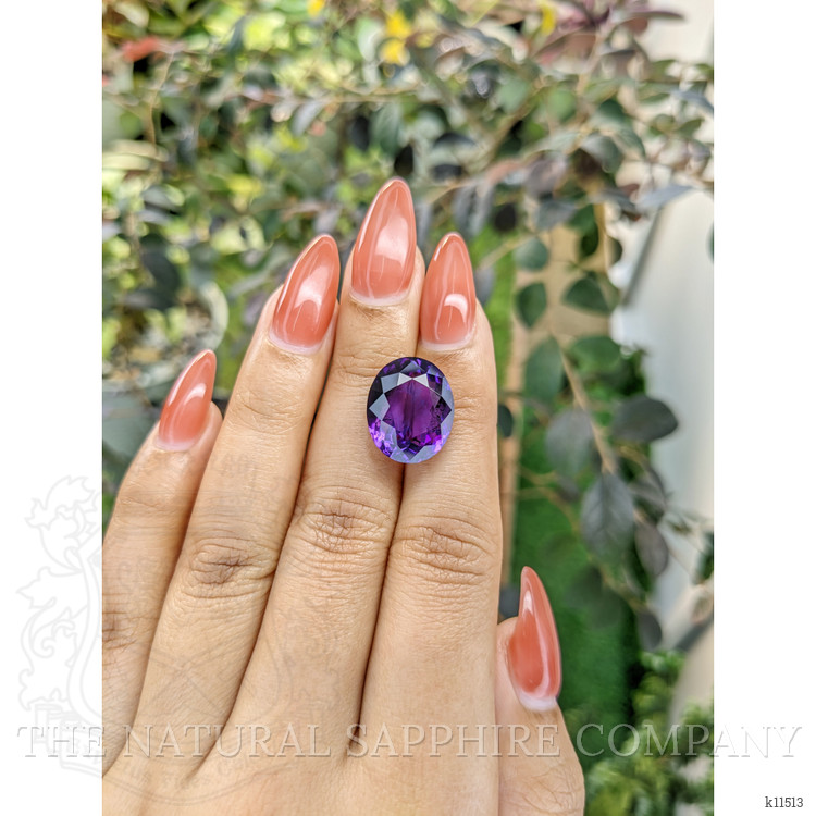 10.12 Ct. Amethyst from Ceylon (Sri Lanka)