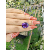 10.12 Ct. Amethyst from Ceylon (Sri Lanka) Life Style