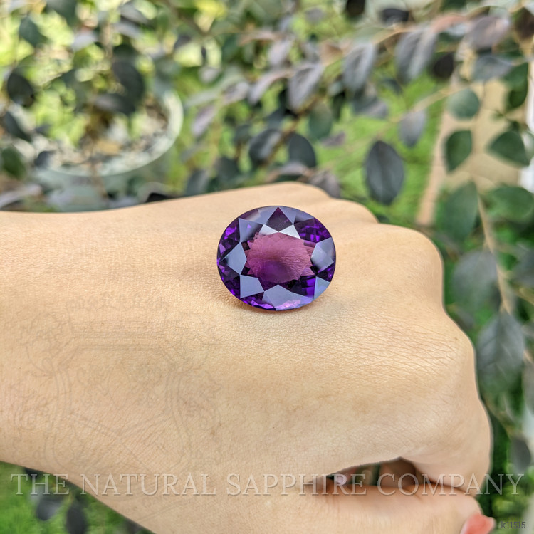 24.64 Ct. Amethyst from Ceylon (Sri Lanka)