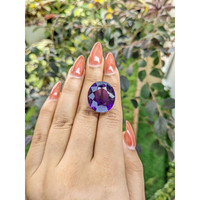 24.64 Ct. Amethyst from Ceylon (Sri Lanka) Life Style