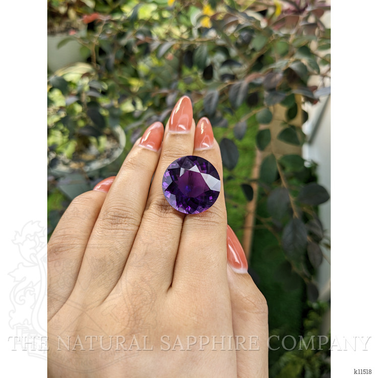 29.51 Ct. Amethyst from Ceylon (Sri Lanka)