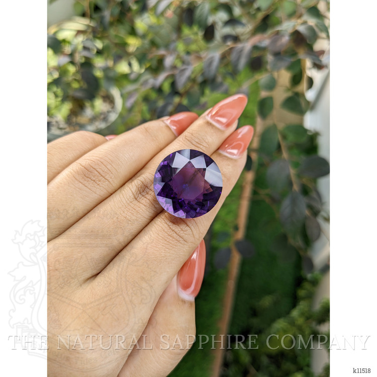 29.51 Ct. Amethyst from Ceylon (Sri Lanka)