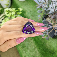 56.94 Ct. Amethyst from Ceylon (Sri Lanka) Life Style