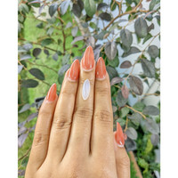 4.86 Ct. Cabochon Moonstone from Ceylon (Sri Lanka) Life Style