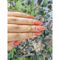 0.84 Ct. Cabochon Chrysoberyl from Ceylon (Sri Lanka) Life Style