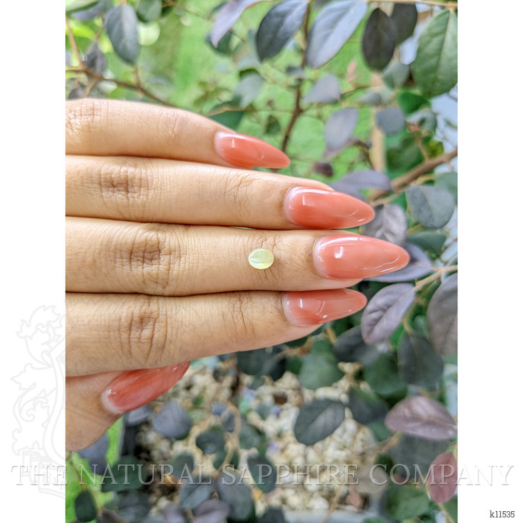 0.71 Ct. Cabochon Chrysoberyl from Ceylon (Sri Lanka)