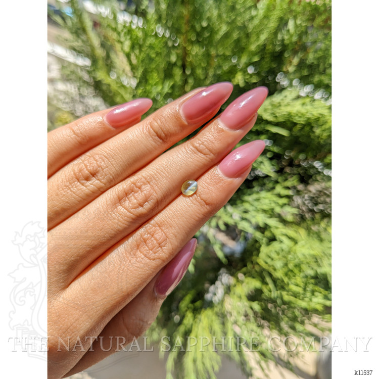 1.01 Ct. Cabochon Chrysoberyl from Ceylon (Sri Lanka)