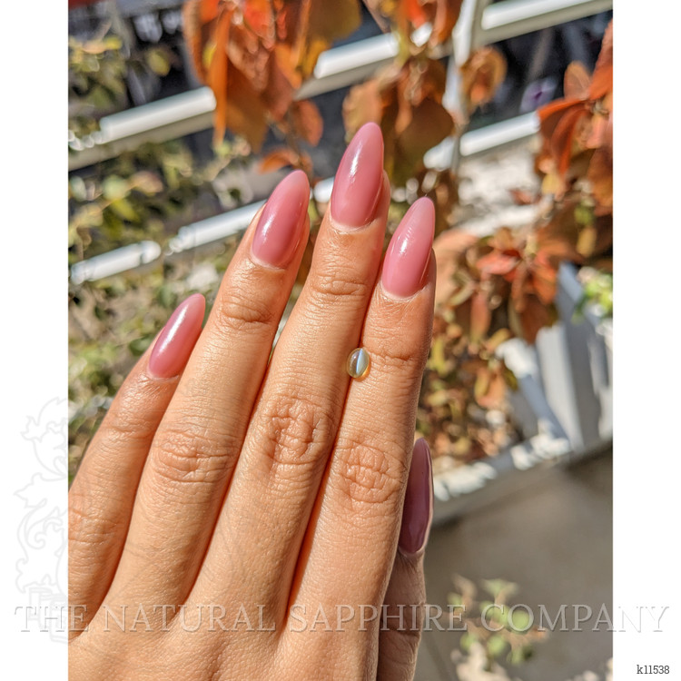 0.84 Ct. Cabochon Chrysoberyl from Ceylon (Sri Lanka)