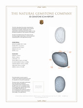 0.67 Ct. Cabochon Chrysoberyl from Ceylon (Sri Lanka) 3 D Scan Report