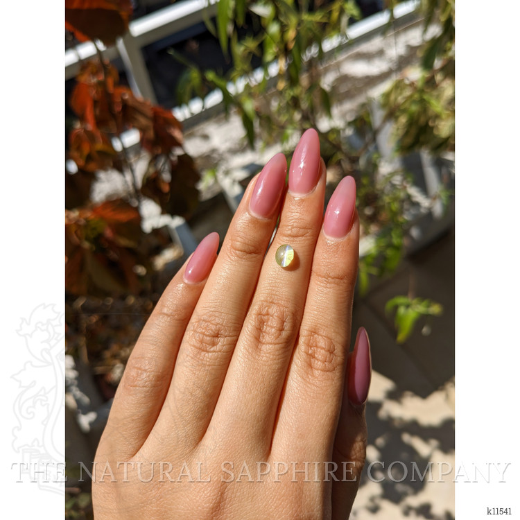 1.27 Ct. Cabochon Chrysoberyl from Ceylon (Sri Lanka)