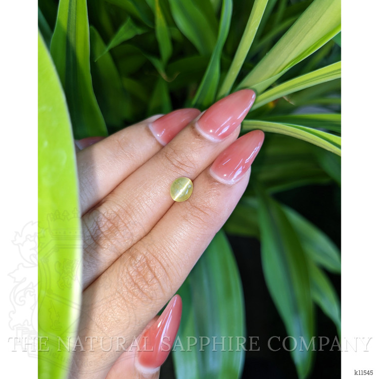 2.04 Ct. Cabochon Chrysoberyl from Ceylon (Sri Lanka)