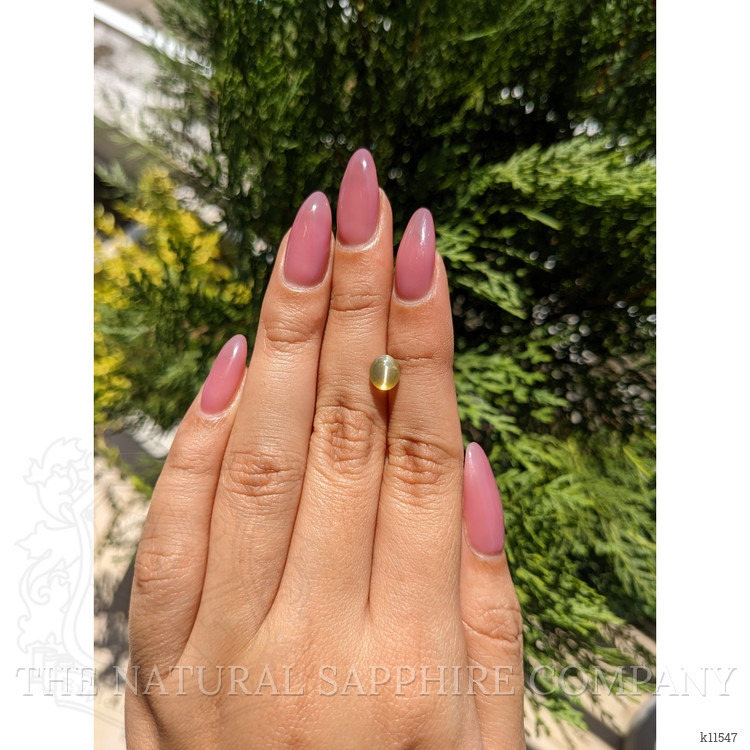 1.87 Ct. Cabochon Chrysoberyl from Ceylon (Sri Lanka)