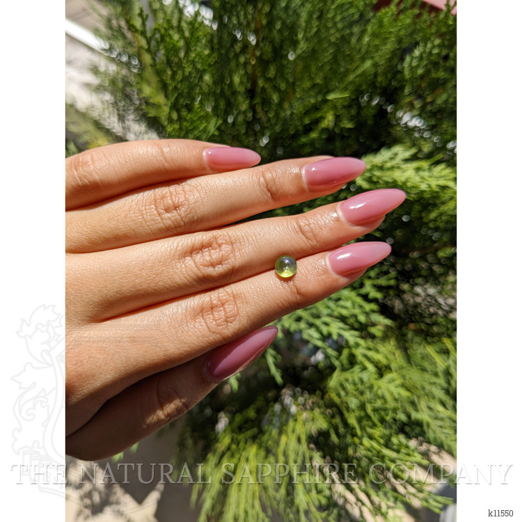 1.65 Ct. Cabochon Chrysoberyl from Ceylon (Sri Lanka)